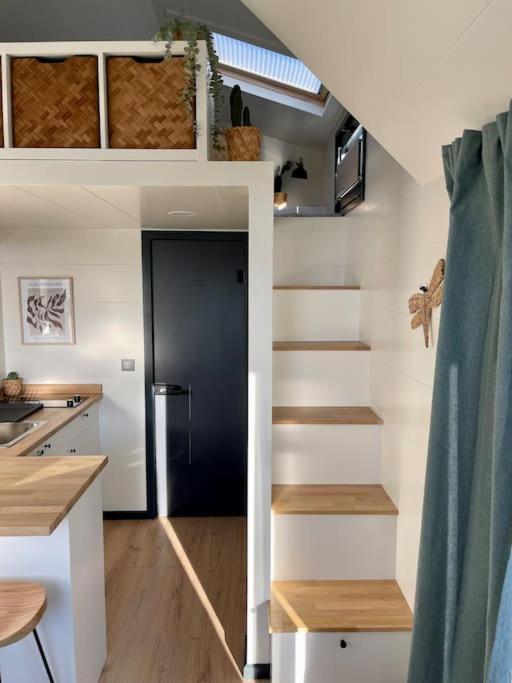 Tiny House With Sauna & Jacuzzi Near Amsterdam Vijfhuizen Экстерьер фото