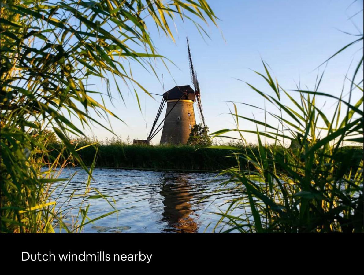 Tiny House With Sauna & Jacuzzi Near Amsterdam Vijfhuizen Экстерьер фото